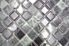 Jasba Agrob Buchtal Fresh Marble & More Mosaïque Céramique Grès verde alpi brillant aspect mamelonné Cuisine Salle de bains Douche MOSJBMM21 1 tapis