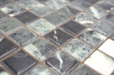 Jasba Agrob Buchtal Fresh Marble & More Mosaïque Céramique Grès verde alpi brillant aspect mamelonné Cuisine Salle de bains Douche MOSJBMM21 1 tapis