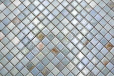 Jasba Agrob Buchtal Fresh Marble & More Mosaïque Céramique Grès cielo brillant Aspect mamelonné Cuisine Salle de bains Douche MOSJBMM25 1 tapis