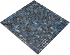 Jasba Agrob Buchtal Fresh Marble & More Mosaïque Céramique Grès labradorite bleu brillant Aspect mamelonné Cuisine Salle de bains Douche MOSJBMM26 1 Tapis