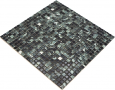 Jasba Agrob Buchtal Fresh Marble & More Mosaïque Céramique Grès verde alpi brillant aspect mamelonné Cuisine Salle de bains Douche MOSJBMM27 1 tapis