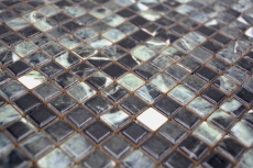 Jasba Agrob Buchtal Fresh Marble & More Mosaïque Céramique Grès verde alpi brillant aspect mamelonné Cuisine Salle de bains Douche MOSJBMM27 1 tapis