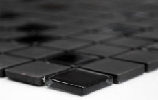 Mosaïque Carreau céramique noir non émaillé Verre Carrelage MOS18-CUG70_f