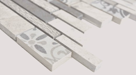 Motif main composite marbre/céramique mix gris 3F mur carrelage cuisine douche bain MOS180-D0927G_m
