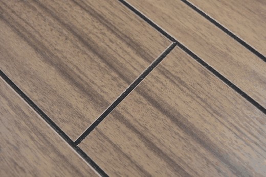 Échantillon manuel composite aluminium aspect bois Wood Dark Level mur carrelage MOS200-52WDL_m