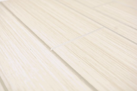 Échantillon manuel composite aluminium aspect bois Wood White Level mur carrelage MOS200-53WWL_m