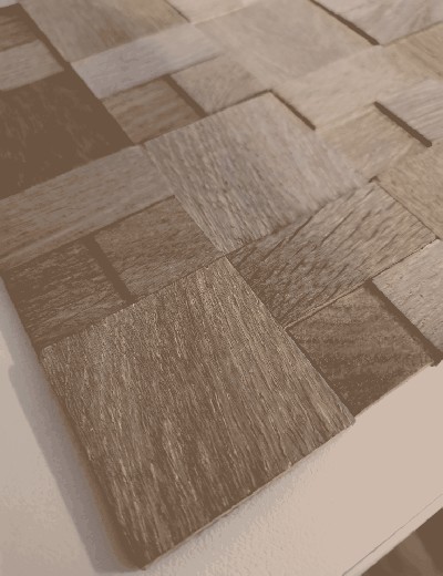Motif main combinaison Woodland Oak Wood grey blue light 3D mur carrelage MOS170-22G_m