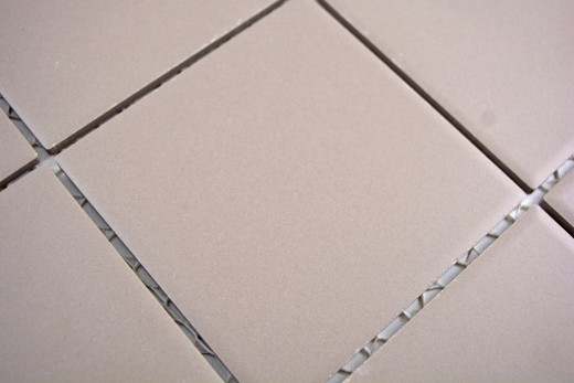 Mosaïque Carreau céramique gris clair non émaillé MOS22-1204_f