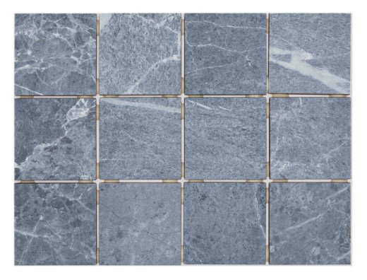 Mosaïque céramique Carreau Gris Bleu Mat Pierre Piastrella MOS22-BH808_f | 10 Tapis de mosaïque