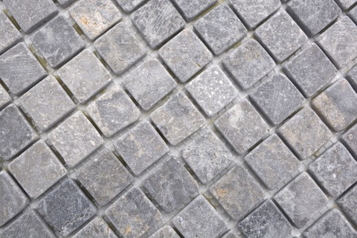 Marmor Mosaïque gris clair gris anthracite pierre naturelle antique MOS36-TN23_f