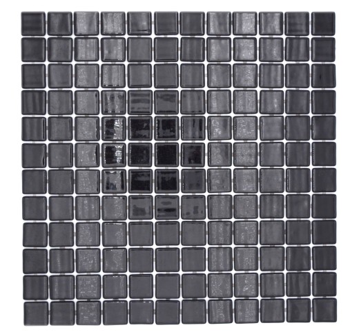 Motif manuel Carreau de mosaïque piscine Mosaïque de piscine noir douche mur SPAIN - MOS220-25900U_m
