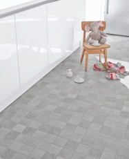 Mosaïque rétro vintage mur céramique aspect ciment gris mix carrelage cuisine - MOS22-CELLO