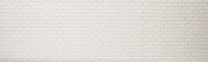 Mini Metro Subway Mosaïque à facettes BLANC Carreau de mosaïque Céramique Cuisine MOS26-0102