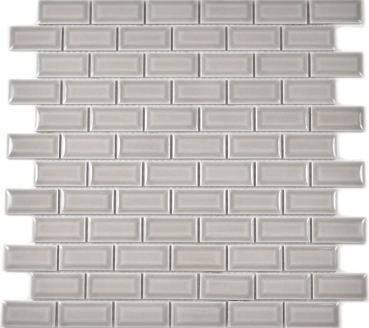 Motif main Mini Metro Subway Mosaïque Carreau céramique gris pierre MOS26-0204_m