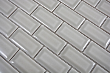Motif main Mini Metro Subway Mosaïque Carreau céramique gris pierre MOS26-0204_m