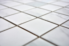 Céramique Mosaïque Carrare blanche grise Carreau de salle de bain Carrelage cuisine MOS14-0102