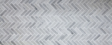 Mosaïque Carreau céramique à chevrons aspect pierre grise MOS24-SO32_f | 10 Tapis de mosaïque