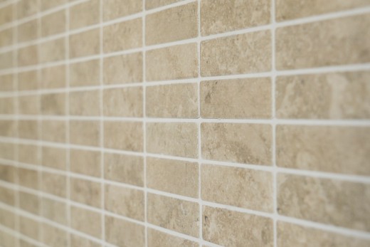 Mosaïque en bâtonnets Carreau céramique aspect pierre beige Carrelage cuisine MOS24-STSO67