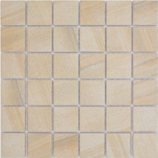Céramique Mosaïque Carreau aspect pierre naturelle beige Structure Carreau de salle de bain MOS16-AISO98