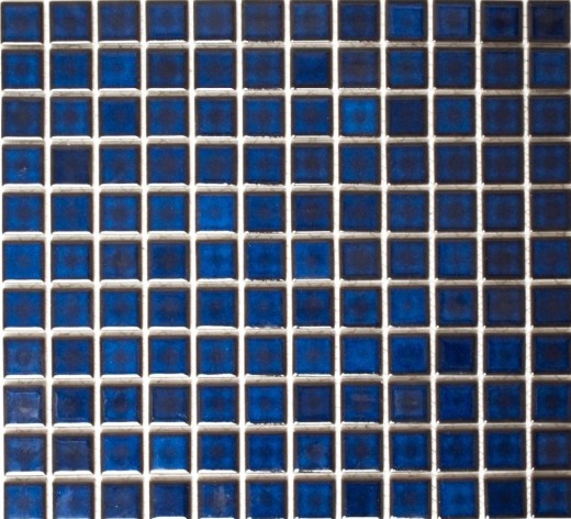 Échantillon manuel de carreaux de mosaïque Céramique BLEU COMPALE BLEU FONCÉ Carrelage cuisine salle de bains MOS18-0405_m