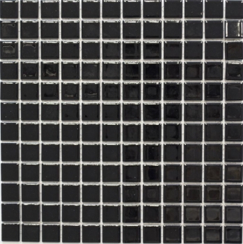 Mosaïque céramique Carreaux de mosaïque NUIT NOIR BRILLANT Dos de cuisine Protection anti-éclaboussures MOS18D-0301