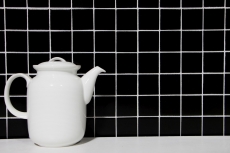 Motif main Mosaïque Céramique baguettes noir mat Carreau WC Carreau salle de bain MOS24B-0311_m