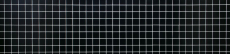 Mosaïque Carreau céramique noir mat Miroir de fond de cuisine MOS16-0311_f