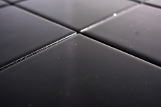 Motif main mosaïque carreau céramique noir mat carreau WC carreau salle de bain MOS23-0311_m