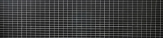 Motif main Carreau de mosaïque Céramique gris métal baguettes métal mat MOS24B-0211_m