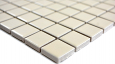 Échantillon manuel Carreau de mosaïque magnolia beige mat Carreau de mosaïque céramique MOS18D-1911_m