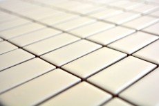 Motif main Mosaïque Céramique baguettes beige mat Carrelage WC Carrelage salle de bain MOS24D-1911_m