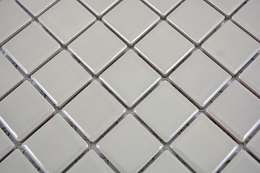 Carreau de mosaïque CHEVRE GRIS SOYEUX BRILLANT Miroir de carrelage Céramique SALLE DE BAINS MOS18D-2401_f