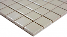 Carreau de mosaïque CHEVRE GRIS SOYEUX BRILLANT Miroir de carrelage Céramique SALLE DE BAINS MOS18D-2401_f