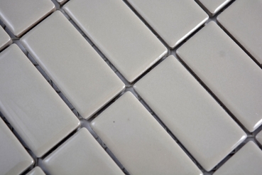 Motif main Mosaïque Céramique baguettes boue brillante Carrelage WC Salle de bains MOS24D-2401_m