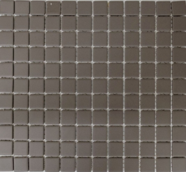 Motif main Mosaïque Céramique grise non émaillée Carreau de douche Carreau de sol MOS18B-0211-R10_m