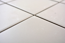 Motif main Mosaïque Carreau céramique gris non émaillé Dos de cuisine Protection anti-éclaboussures MOS22-0202_m