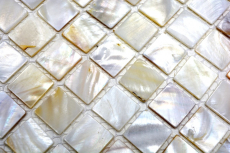 Motif main Mosaïque Coquille nacrée Carrelage mural Salle de bain MOS150-SM201_m