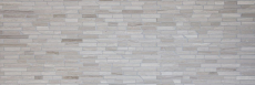 Mosaïque marbre pierre naturelle Brick composite baguettes gris clair bandes éclaboussures murales - MOS40-MOSBrick2012