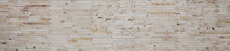 Mosaïque Marbre Pierre naturelle Brick golden cream structure polie MOS40B-2807_f