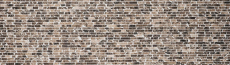 Mosaïque Marbre Pierre naturelle beige marron foncé Brick Castanao composé de bâtonnets anti-éclaboussures Carreau mural salle de bain - MOS40-0185