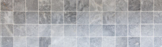 Carreau de marbre Pierre naturelle Bardiglio gris clair anthracite Carreau de pierre naturelle aspect antique Carreau de douche Carreau mural - MOSF-45-40010