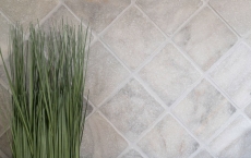 Carreau de marbre Pierre naturelle Ibiza blanc cream gris Carreau de pierre naturelle aspect antique Carreau de sol Bac de douche Carreau de mur WC - MOSF-45-42010