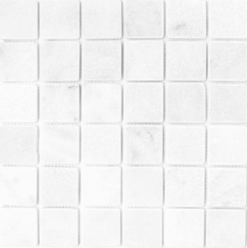 Motif main Carreau de mosaïque Marbre Pierre naturelle blanche Ibiza Antique Marble MOS40-42048_m