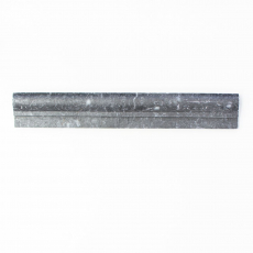 Borde Bordures Marbre Pierre naturelle Nero noir anthracite gris foncé profilé aspect antique mur salle de bain sol cuisine sauna - MOSProf-43348