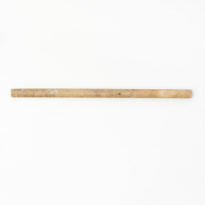 Borde Bordures Travertin Pierre naturelle Noce noyer brun Profilé pierre naturelle Pencil Aspect antique Cuisine Mur Sol Salle de bains - MOSPENC-44315