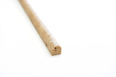 Borde Bordures Travertin Pierre naturelle Noce noyer brun Profilé pierre naturelle Pencil Aspect antique Cuisine Mur Sol Salle de bains - MOSPENC-44315