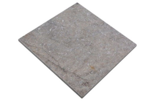 Carreau travertin pierre naturelle Silver argent blanc gris clair Carreau pierre naturelle argent aspect antique Carreau de sol Carreau mural cuisine - MOSF-45-47030