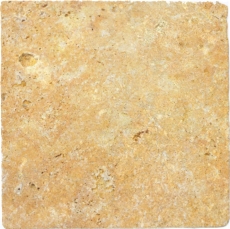 Carreau travertin pierre naturelle jaune or Carreau pierre naturelle brun doré aspect antique Carreau de sol Carreau de cuisine mur - MOSF-45-51030
