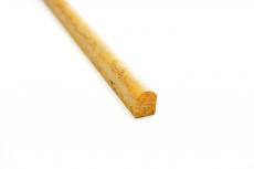 Borde bordure travertin pierre naturelle jaune profil Pencil Gold Antique Travertin MOSPENC-51315_f