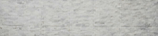 Motif main Carreau de mosaïque Marbre Pierre naturelle blanche Brick Splitface Ibiza Sugar Marble 3D MOS45-0204_m
